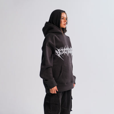 UNISEX METALIC HOODIE