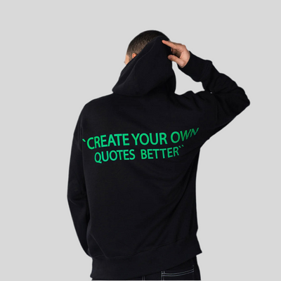 Unisex Quote Hoodie