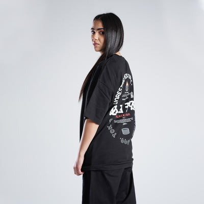 UNRESTRICTED STREET WEAR oversized T-shirt