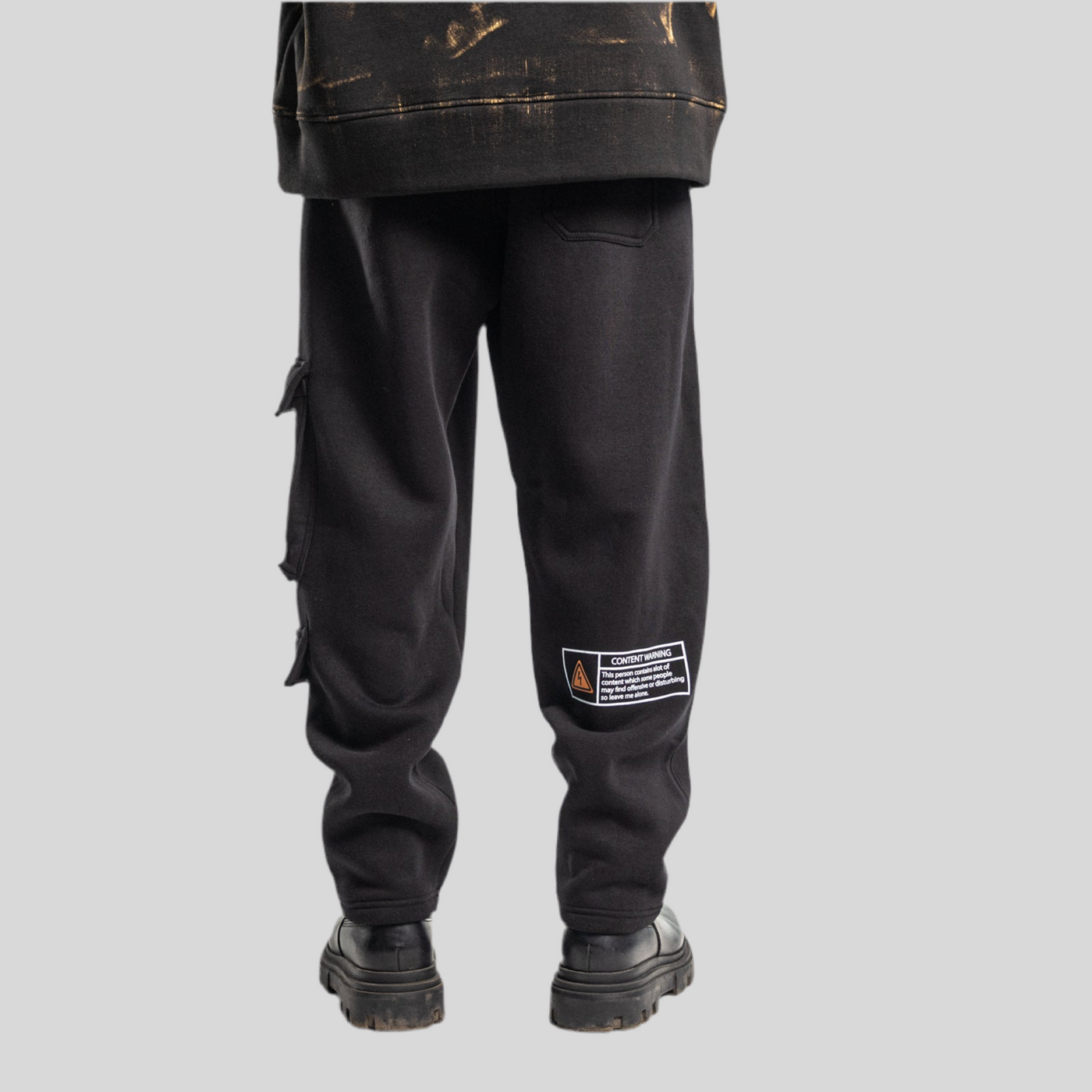 winter warning cargo sweatpants