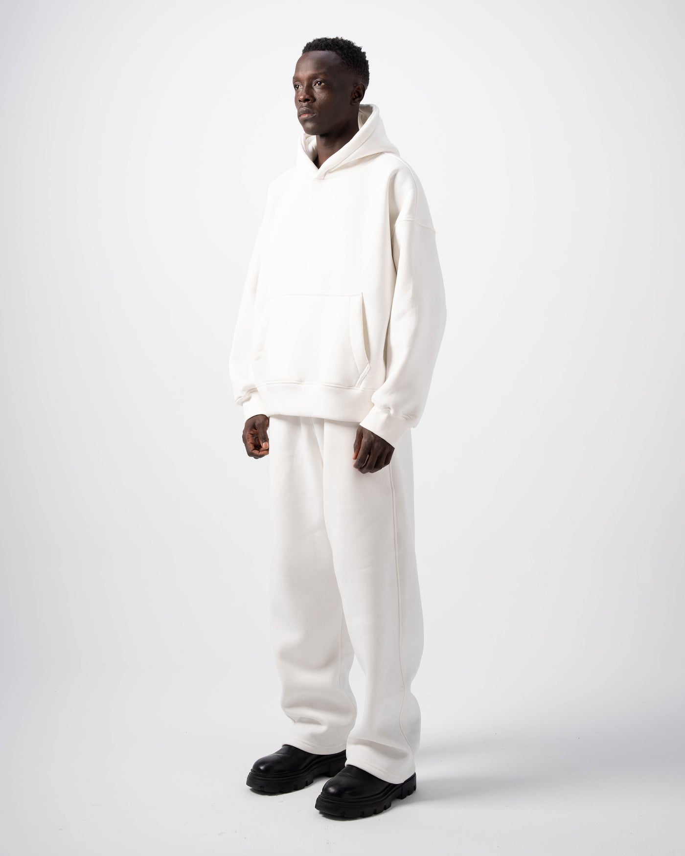 Basic White Hoodie