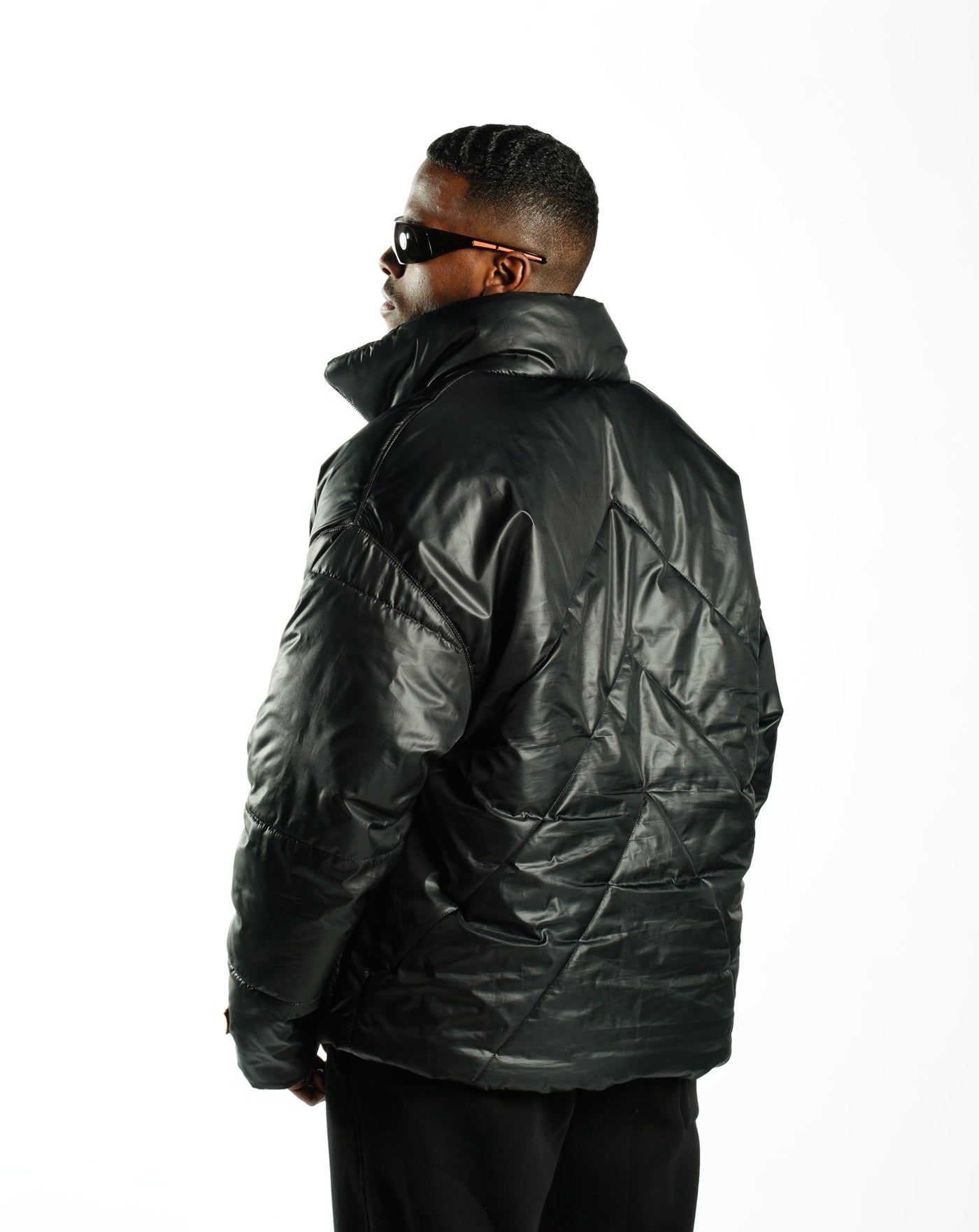 Unisex Black Puffer Jackets