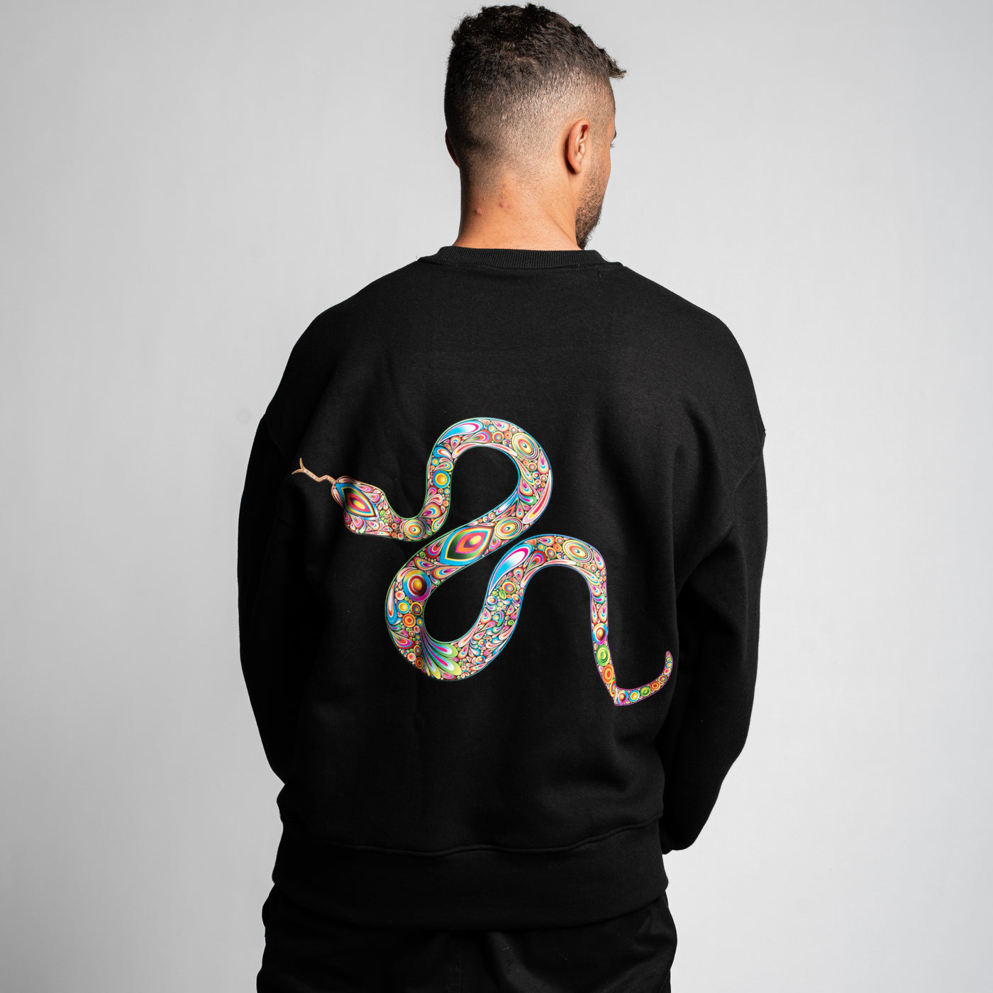 Unisex snake Crewneck